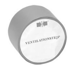 Ventilation väv 50 50m silver